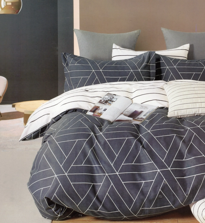 posciel-geometryczna